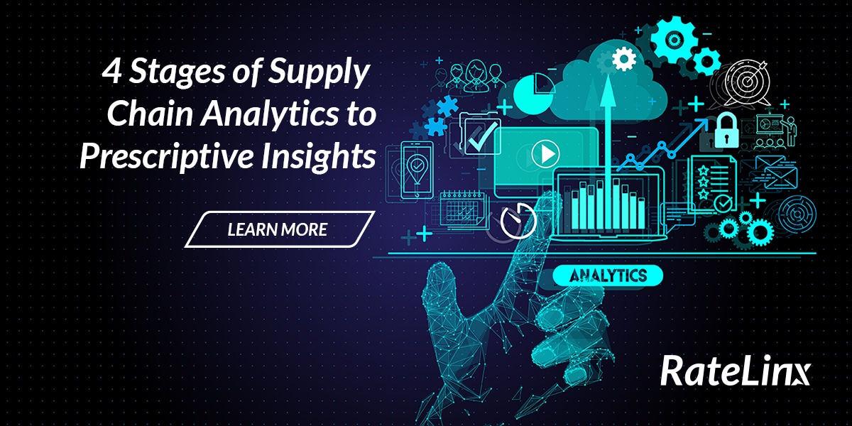 4 Stages of Supply Chain Analytics to Prescriptive Insights — RateLinx