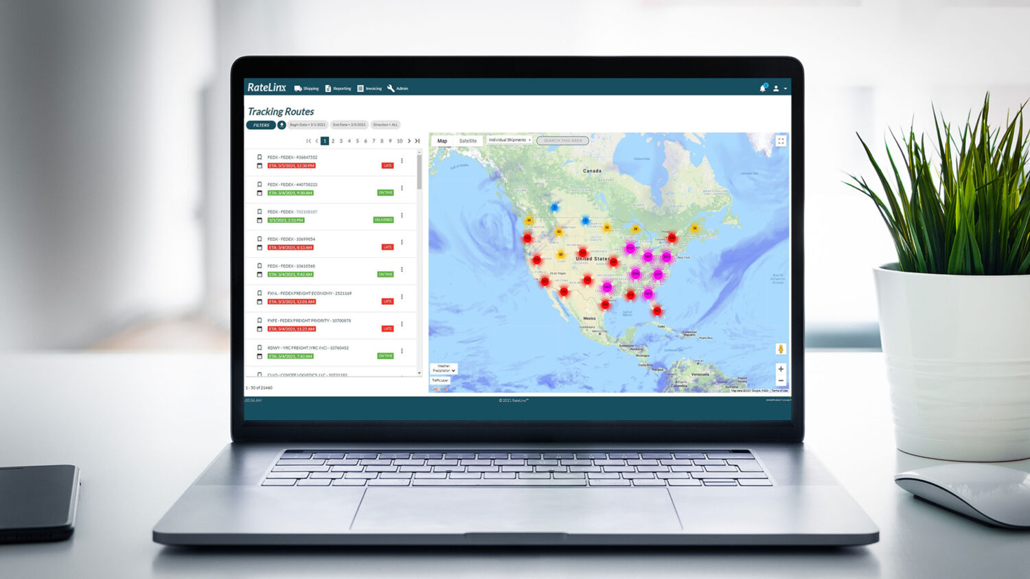 TracLinx | Real-Time Transportation Visibility Platform — RateLinx