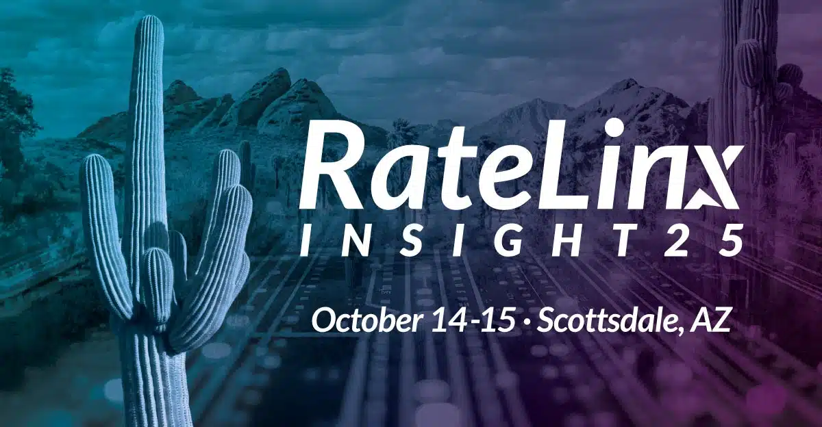 RateLinx INSIGHT 25 conference Oct 14-15 2025