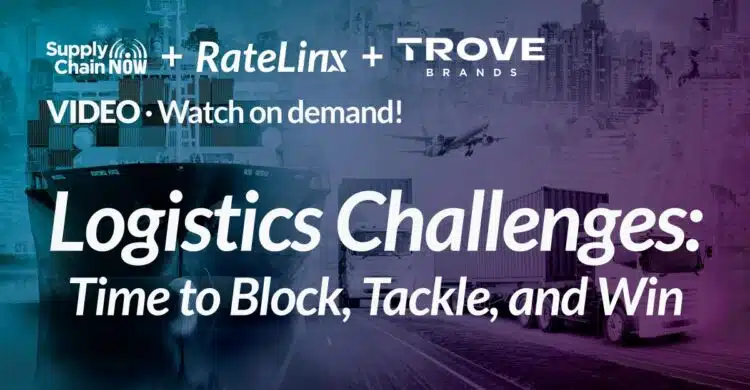 Logistics Challenges: Time to Block, Tackle, and Win