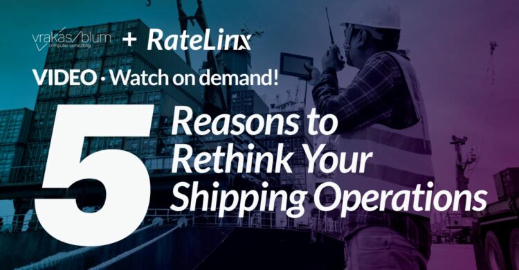 5 Reasons to Rethink Your Shipping Operations