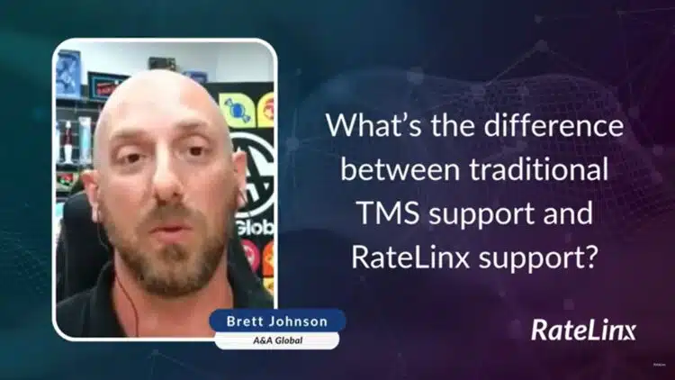 What’s the difference between traditional TMS support and RateLinx support?