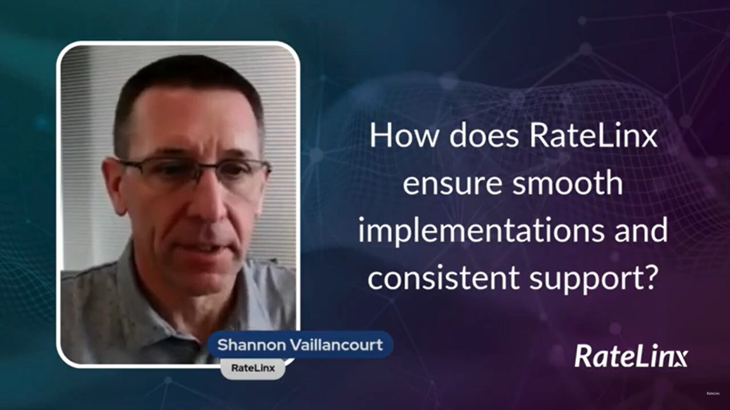 How does RateLinx ensure smooth implementations and consistent support?