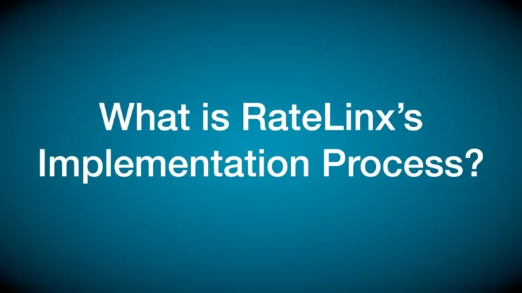 What is RateLinx's implementation process?
